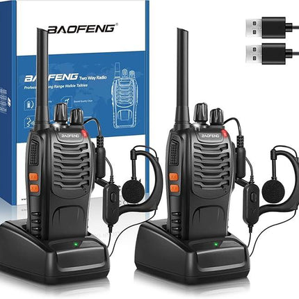 2X Walkie Talkie Pro + Giacca Tattica StormGuard