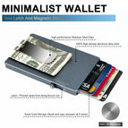Grey / Size(10*6.5*1cm)+All aluminum+Magnetic / 1pack+Clip+Metal Ring
