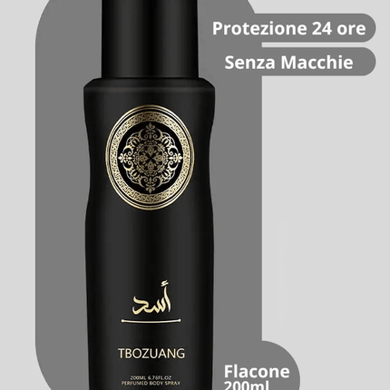 Lattafa Asad Deodorante Profumato Spray per Unisex - 200ml