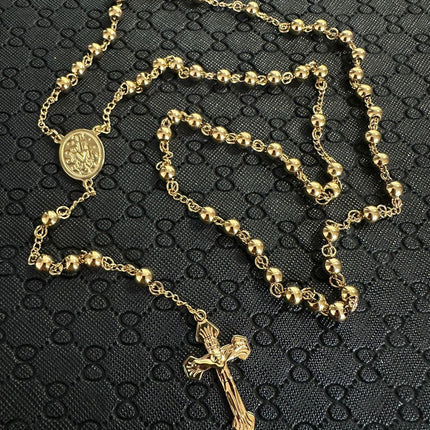 Camándola Oro Laminato 🌟 Collare Sacro con Finitura 18K