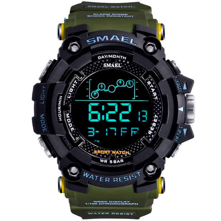 OROLOGI MILITARI SMAEL 1802 - KIT SUPER RIMOVIBILE IN UN CLIC!