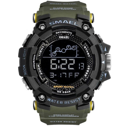 OROLOGI MILITARI SMAEL 1802 - KIT SUPER RIMOVIBILE IN UN CLIC!